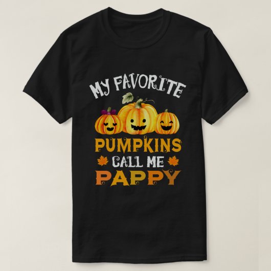 Meine Lieblingspumpen nennen mich Pappy Funny Hall T-Shirt (Design vorne)