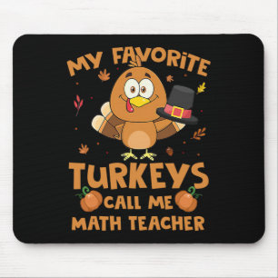 Meine Lieblingsputen Nennen Mich Mathelehrer Thank Mousepad