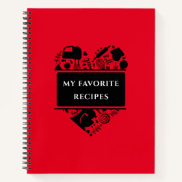 Meine Lieblingsrezepte Kochrezepte Notizblock