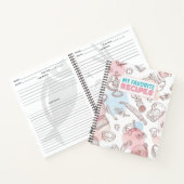 Meine Lieblingsrezepte Notizblock (Innenseite)