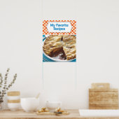 Meine Lieblingsrezepte Poster (Küche)