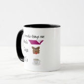 Meine Lieblingssachen Bücher, Hunde, Tee Tasse (Vorderseite Links)
