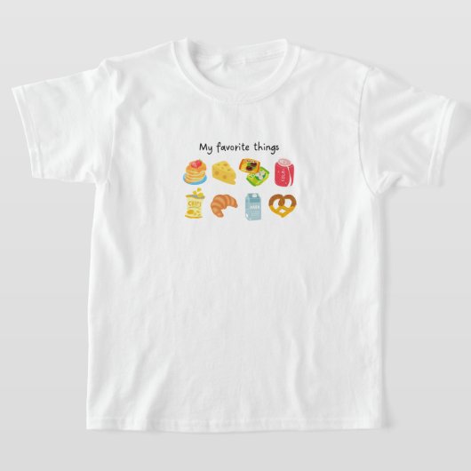 Meine Lieblingssachen T-Shirt (Ablage )