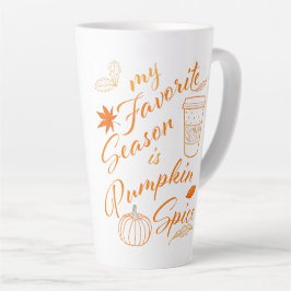 Meine Lieblingssaison ist Pumpkin Gewürz Herbst Pr Milchtasse