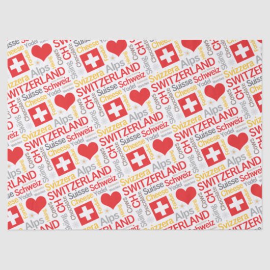 Meine Lieblingsschweizer Seidenpapier (Vorderseite)