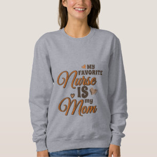 Meine Lieblingsschwester ist meine Mama Retro Vibe Sweatshirt
