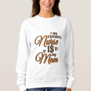 Meine Lieblingsschwester ist meine Mama Retro Vibe Sweatshirt