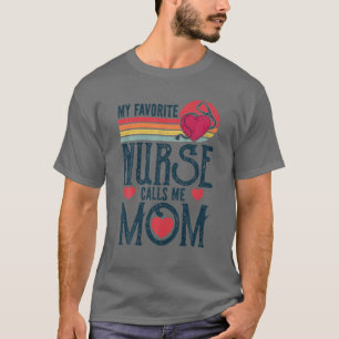 Meine Lieblingsschwester nennt mich Mama Vintag Mo T-Shirt