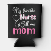 Meine Lieblingsschwester nennt mich Mom Tshirt Dosenkühler (Vorderseite)