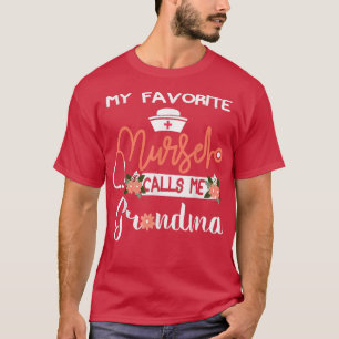 Meine Lieblingsschwester nennt mich Oma Blume T-Shirt