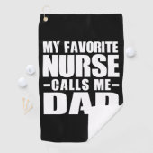 Meine Lieblingsschwester nennt mich Papa Golfhandtuch (Insitu)