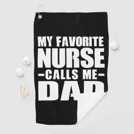 Meine Lieblingsschwester nennt mich Papa Golfhandtuch (Insitu)