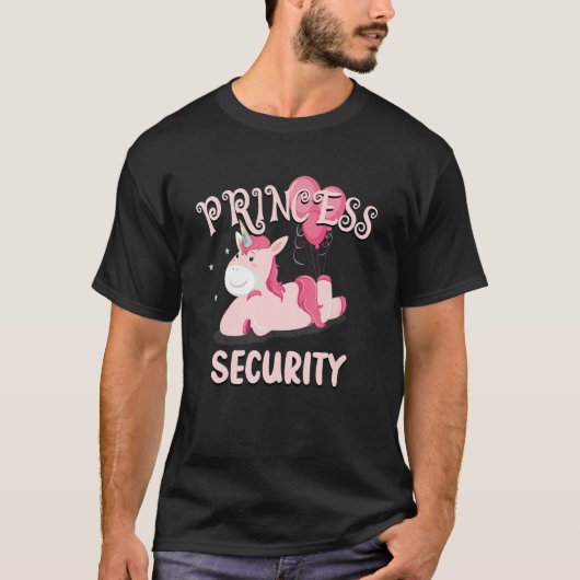 Meine Lieblingssicherheitsaufgabe "Princess Securi T-Shirt (Vorderseite)