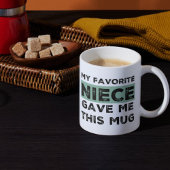 Meine Lieblingsspeise gab mir diese Tasse