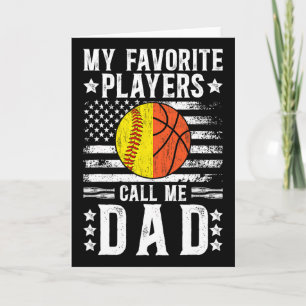 Meine Lieblingsspieler nennen mich Dad Softll Sket Karte