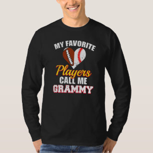 Meine Lieblingsspieler nennen mich Grammy Football T-Shirt