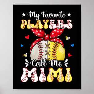 Meine Lieblingsspieler nennen mich Mimi Bysebyll S Poster