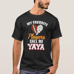 Meine Lieblingsspieler nennen mich Yaya Football V T-Shirt