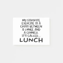 Meine Lieblingssportart ist der Lunch-Fitnessraum