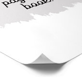 Meine Lieblingsstadt Poster (Ecke)