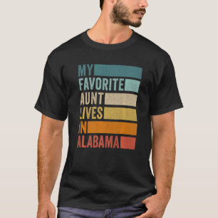 Meine Lieblingstante lebt in Alabama Vintag T-Shirt