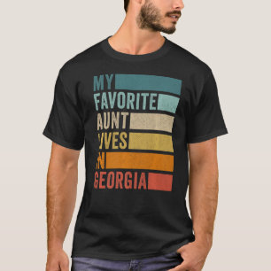 Meine Lieblingstante lebt in Georgien Vintag T-Shirt