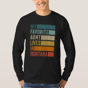 Meine Lieblingstante Lebt In Montana Vintage T-Shirt