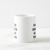 Meine Lieblingstochter gab mir das Kaffeetasse (Mittel)