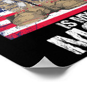 Meine Lieblingsveteran ist meine Mama Poster (Ecke)