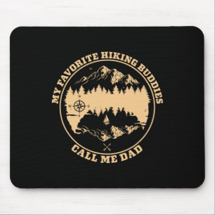 Meine Lieblingswanderfreunde nennen mich Dad - Wan Mousepad
