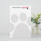 Meine Lieblingszucht wird gerettet Briefpapier (Stehend Vorderseite)