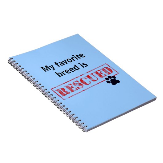 Meine Lieblingszucht wird gerettet Notizblock (Rechte Seite)