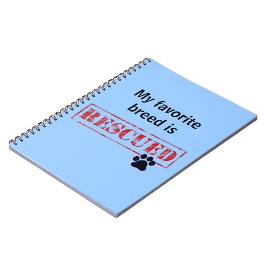 Meine Lieblingszucht wird gerettet Notizblock (Linke Seite)