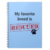 Meine Lieblingszucht wird gerettet Notizblock (Vorderseite)