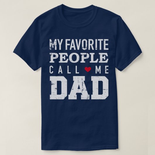 Meine LieblLeute nennen mich Vater T-Shirt (Design vorne)
