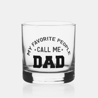 Meine LieblLeute nennen mich Vater Whiskyglas