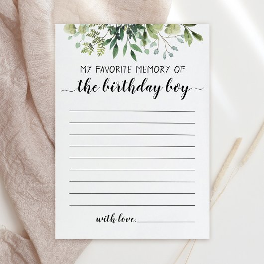 Meine liebste Erinnerung an die Geburtskarte Einladung