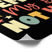 Meine liebste Kindheitserinnerung ist mein Rücken, Poster (Ecke)