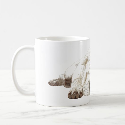 Meine liebste Sharpei-Tasse Kaffeetasse (Links)