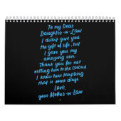 Meine liebste Tochter im Jura ist die sonnige Toch Kalender (Titelbild)