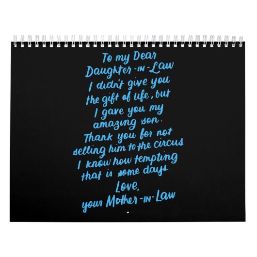 Meine liebste Tochter im Jura ist die sonnige Toch Kalender (Titelbild)