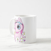 Meine liebste Unicorn Kaffeetasse (Vorderseite Links)