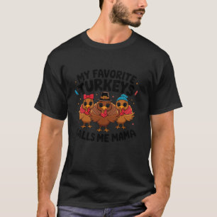 Meine liebsten Truthähne nennen mich Niedliche Mam T-Shirt