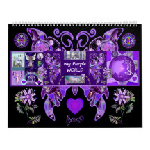 "Meine lila Welt" von Llyne F