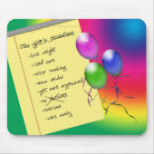 Meine Liste Mousepad (Vorne)