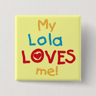Meine Lola Lieben Ich T - Shirt und Geschenke Button