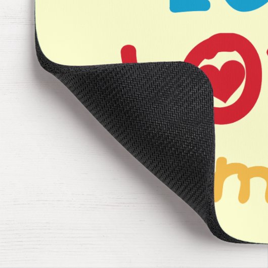 Meine Lola Lieben Ich T - Shirt und Geschenke Mousepad (Ecke)