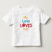 Meine Lolo Lieben Me T - Shirt und Geschenke (Vorderseite)