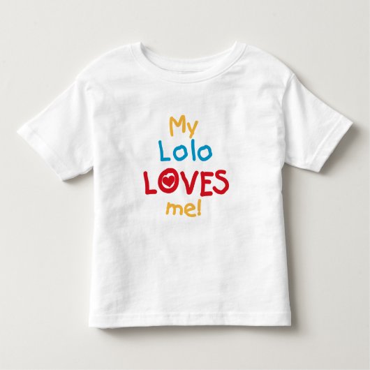 Meine Lolo Lieben Me T - Shirt und Geschenke (Vorderseite)