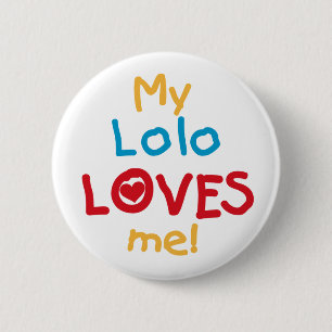Meine Lolo Lieben Me T - Shirt und Geschenke Button